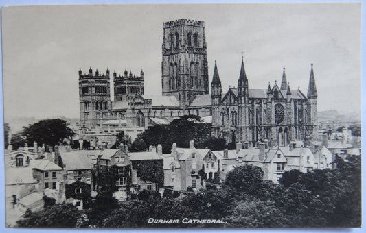 Vintage Postcard of Durham Cathedral.