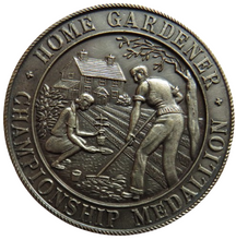 Load image into Gallery viewer, Vintage Home Gardener Championship Medallion
