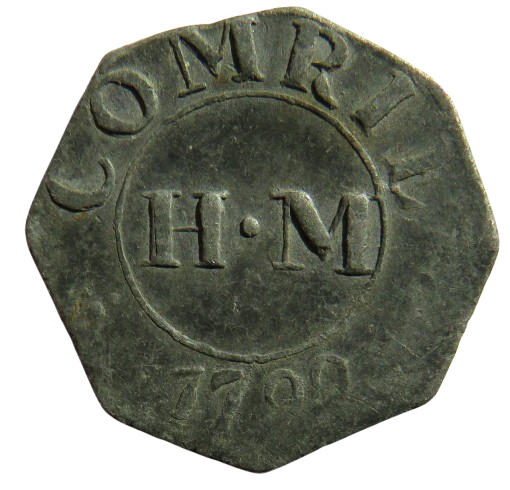 1799 Comrie Scottish Church Communion Token