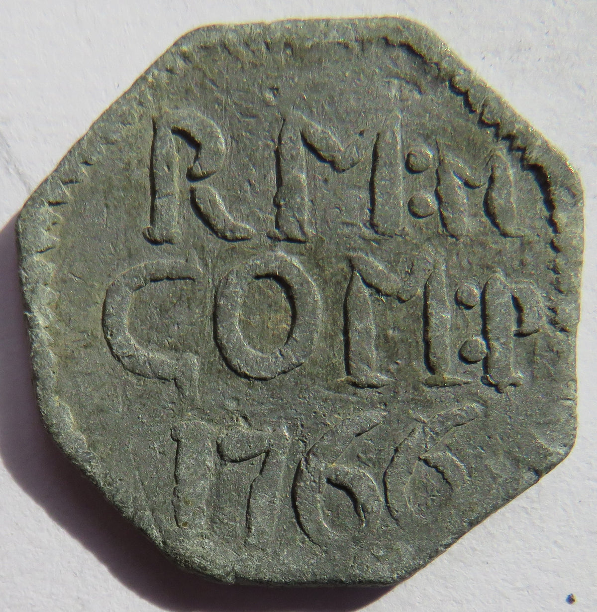 1766 Comrie Scottish Church Communion Token