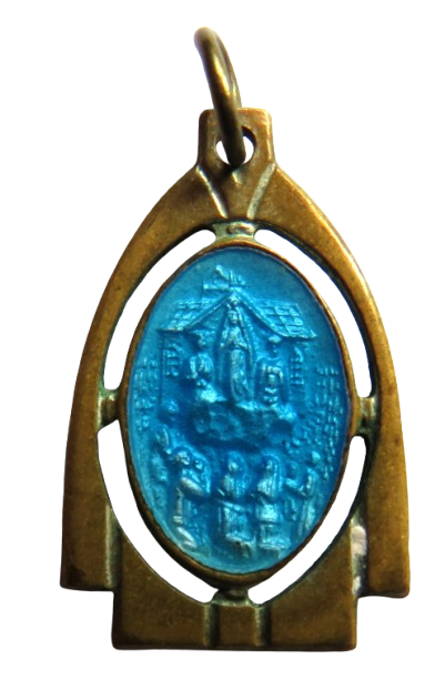 "Our Lady of Knock Pray For Us" Small Religious Medal