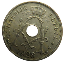 Load image into Gallery viewer, 1928 Belgium 25 Centimes Coin
