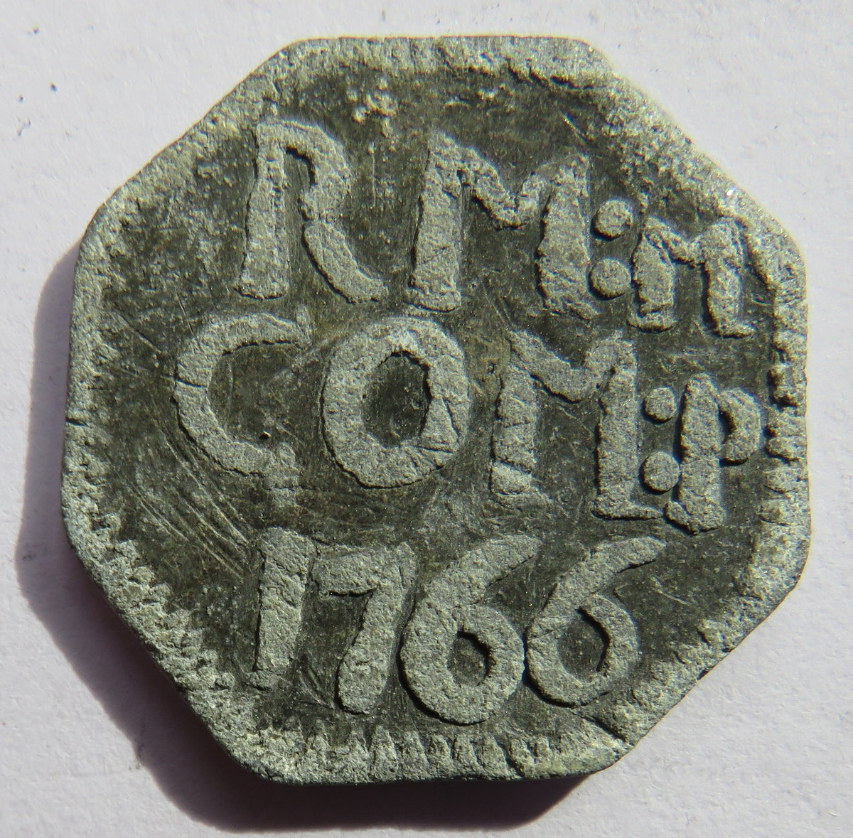 1766 Comrie Scottish Church Communion Token