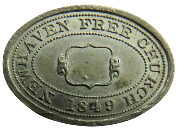 1849 Newhaven Free Church Scottish Communion Token