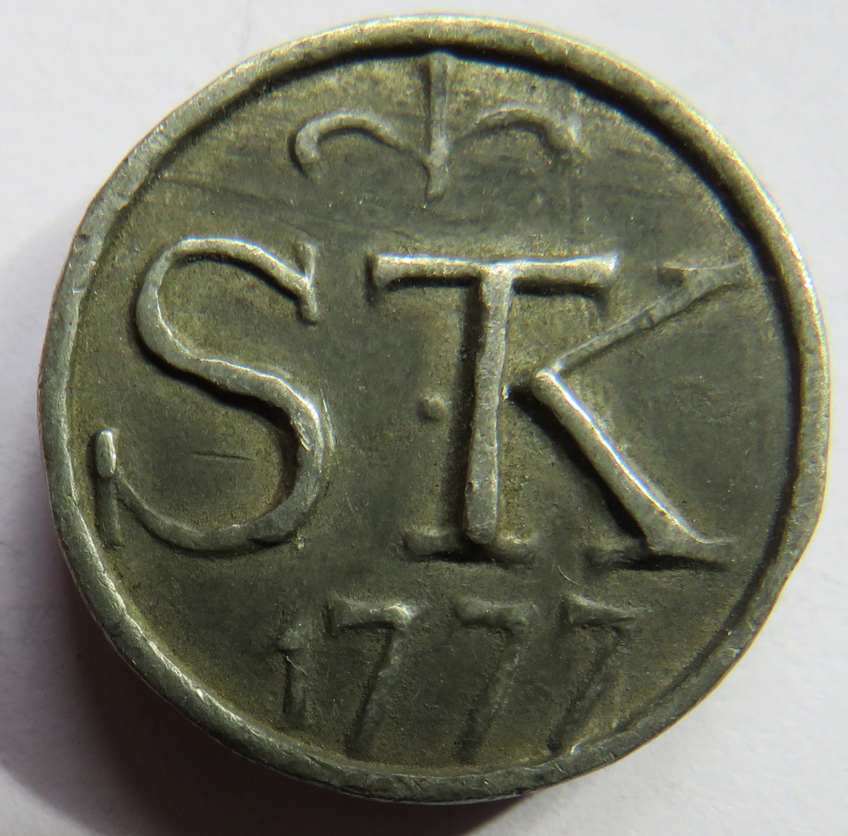 1777 Stichill Scottish Church Communion Token