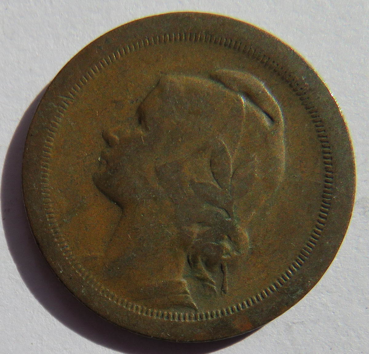 1924 Portugal 20 Centavos Coin