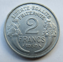 Load image into Gallery viewer, 1959 France 2 Francs Coin
