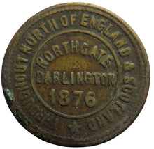 Load image into Gallery viewer, 1876 The London &amp; Newcastle Tea Company Darlington Token
