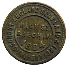 Load image into Gallery viewer, 1884 The London &amp; Newcastle Tea Company Brechin Token
