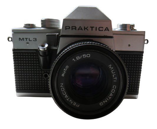 Praktica MTL 3 Pentacon Auto 1.8/50 Vintage Camera