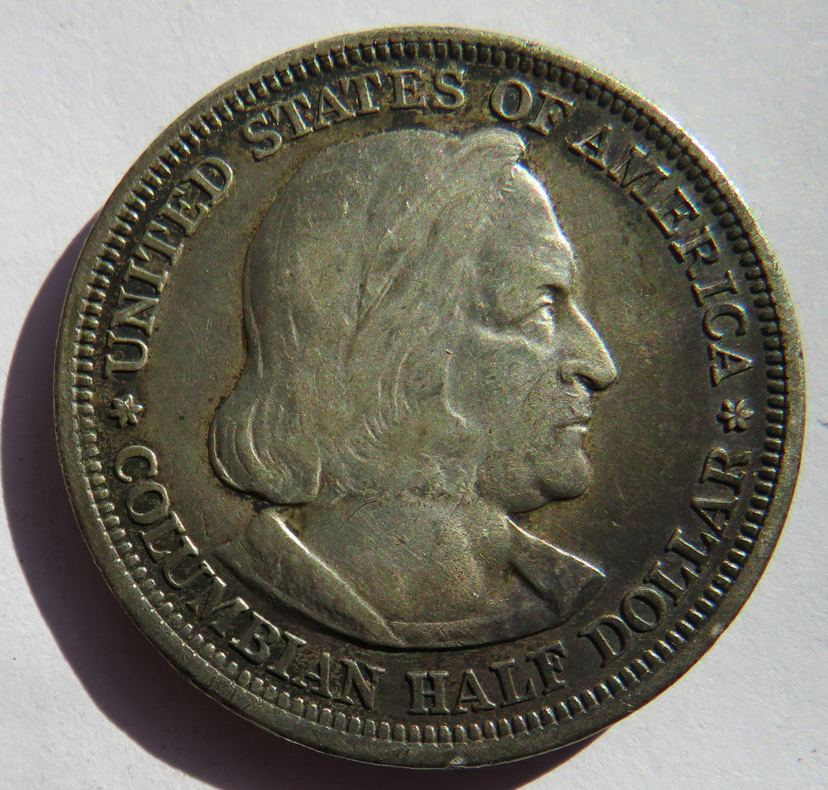 1893 USA Silver $1/2 Half Dollar Coin World's Columbian Exposition Chicago
