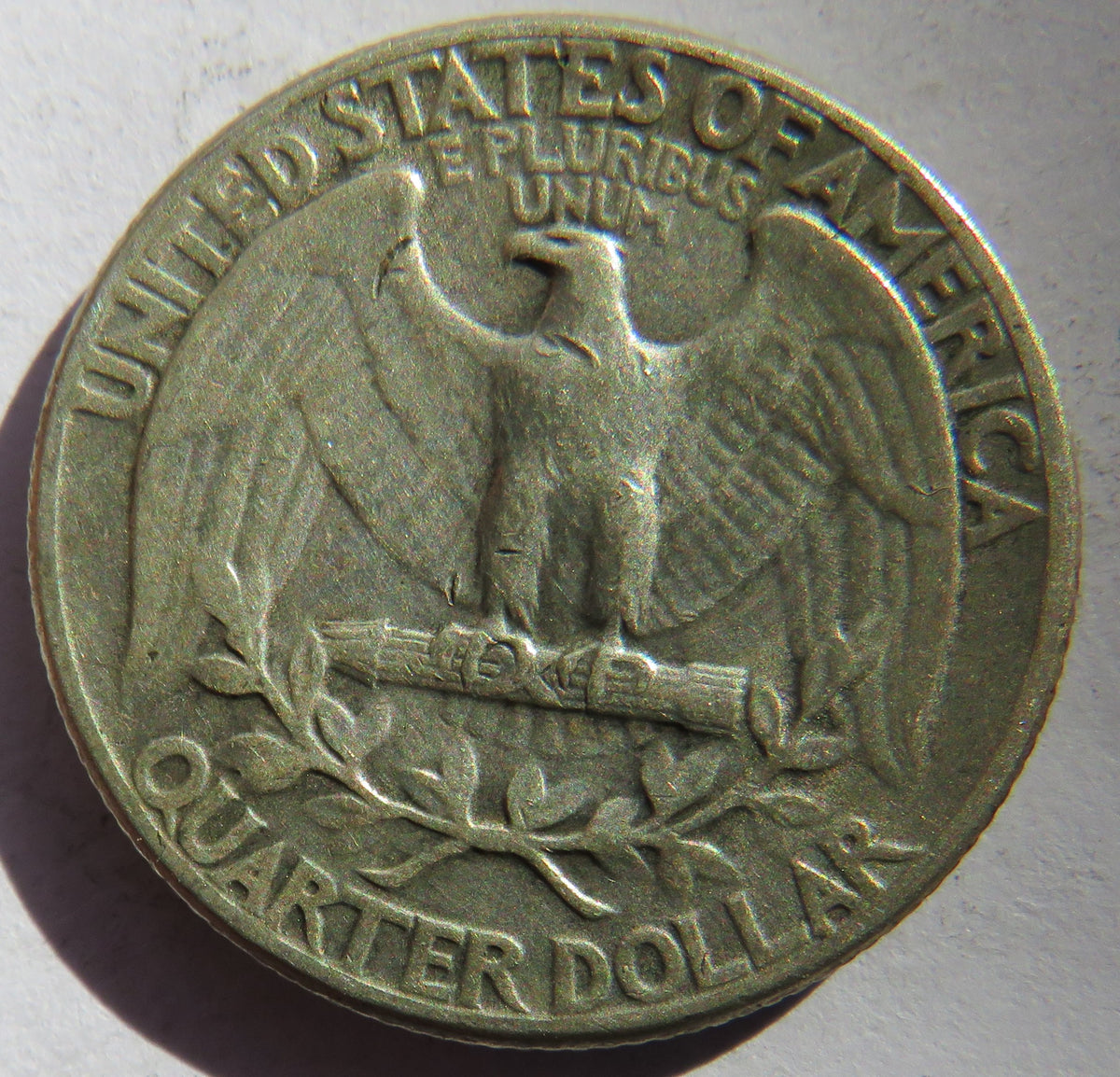 1940 USA Washington Silver $1/4 Quarter Coin