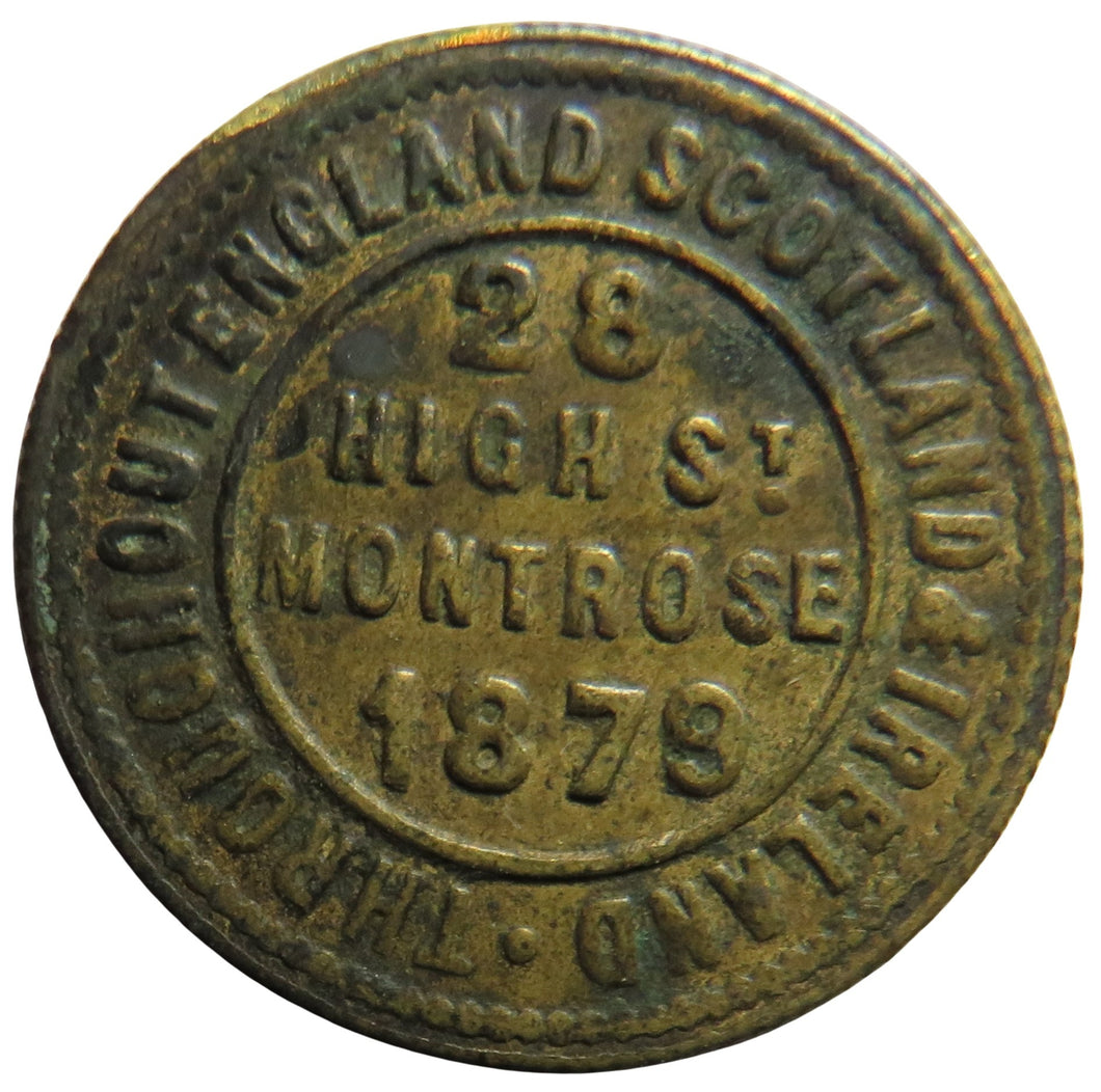 1879 The London & Newcastle Tea Company Montrose Token