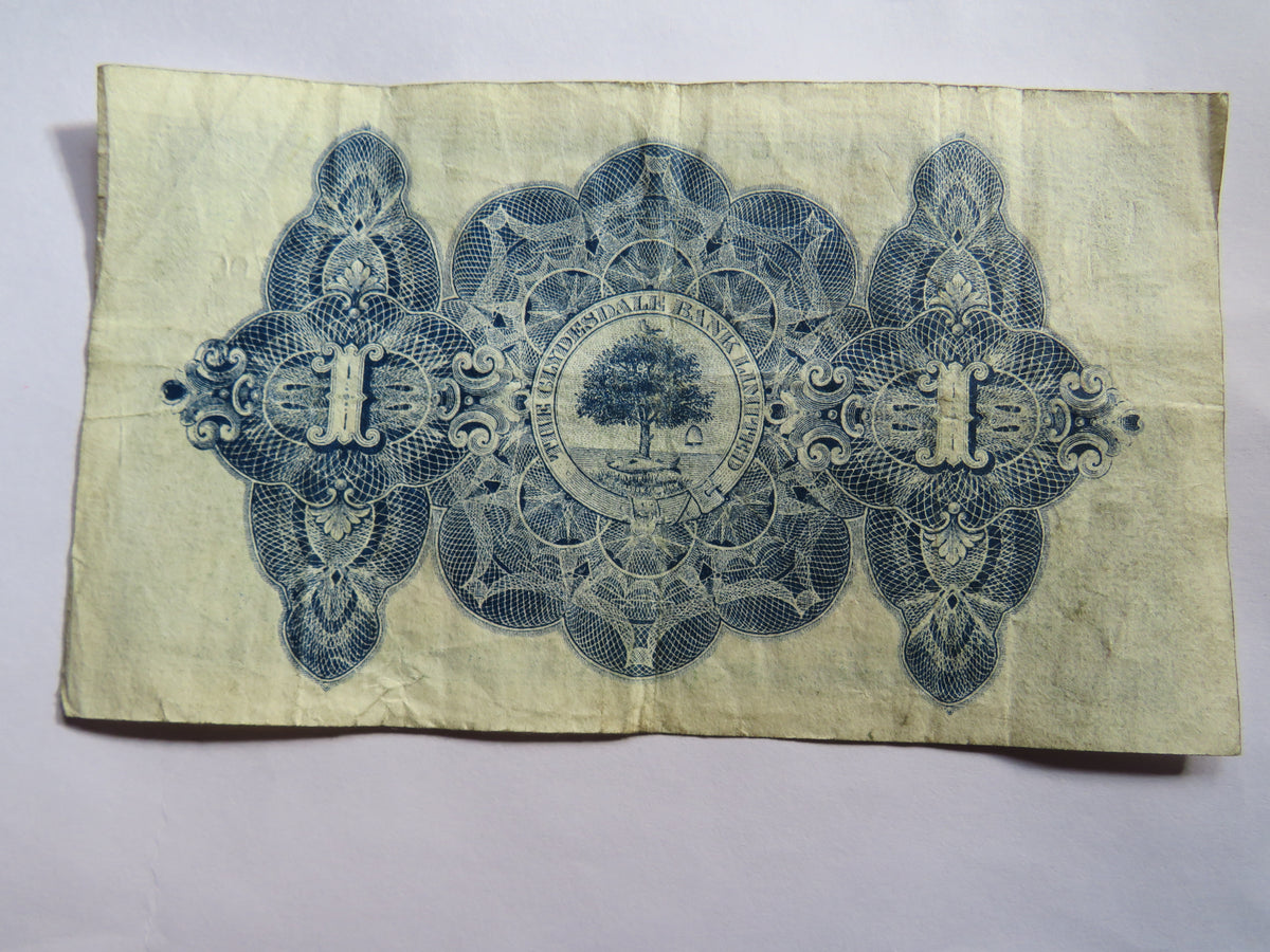 1931 The Clydesdale Bank Limited £1 One Pound Banknote