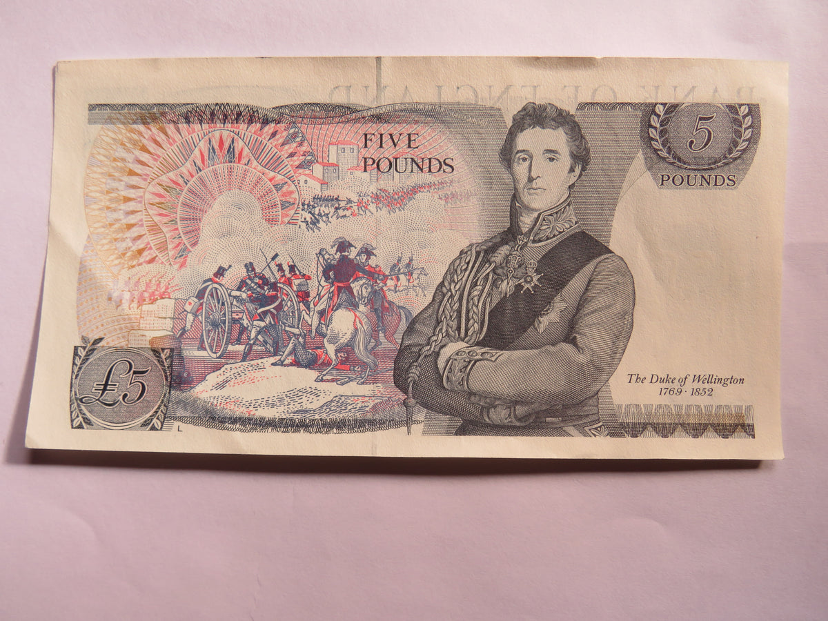 C.1988 Bank of England £5 Banknote G.M. Gill (SA67)