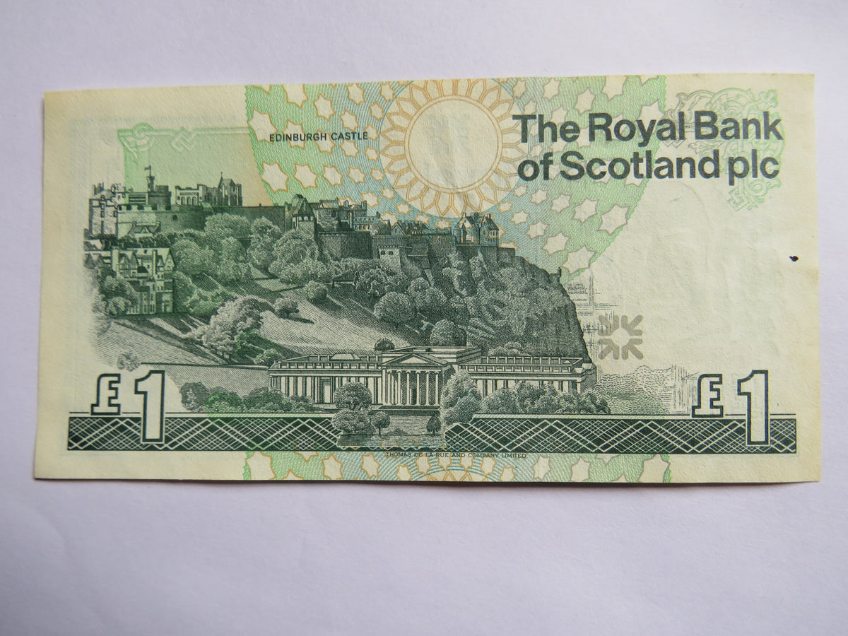 1996 The Royal Bank of Scotland £1 One Pound Banknote