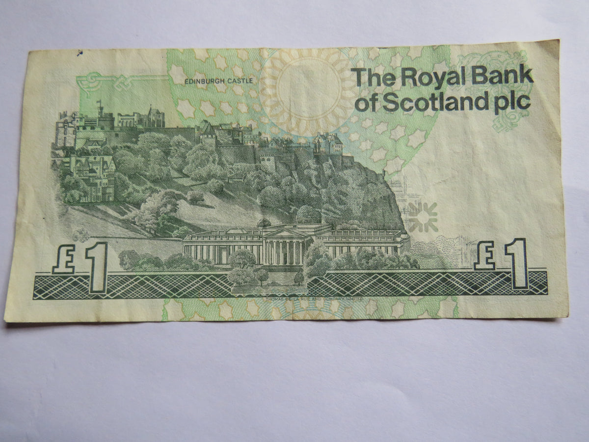 2000 The Royal Bank of Scotland £1 One Pound Banknote
