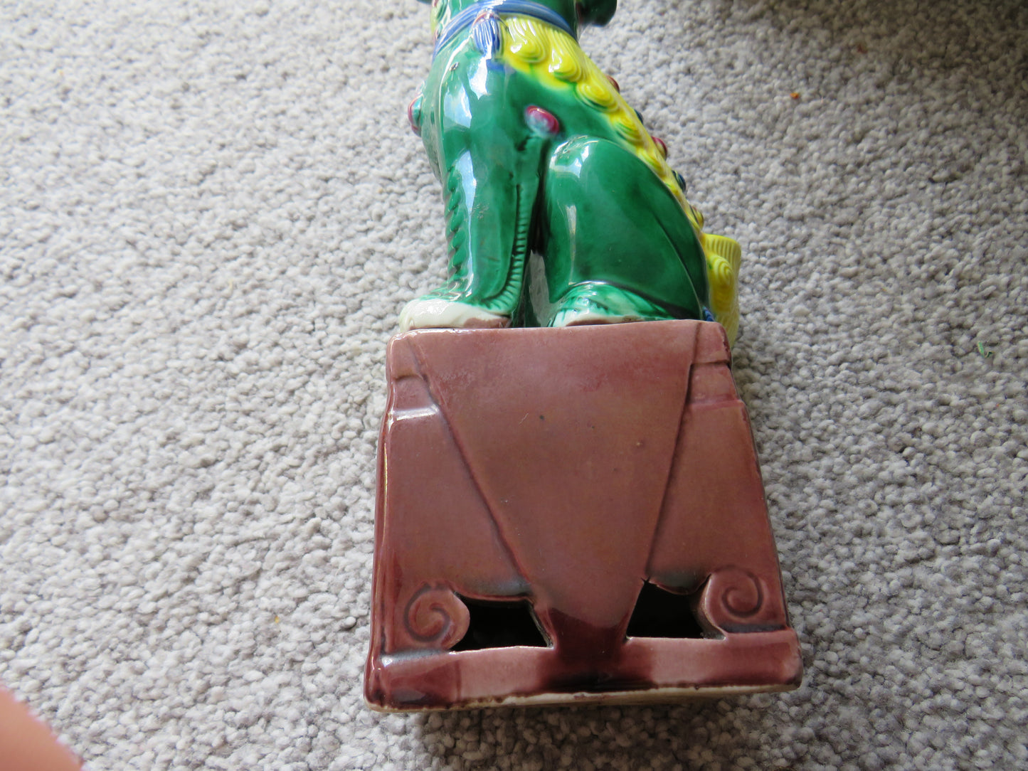 Vintage / Antique Pair of Chinese Ceramic Foo Dogs