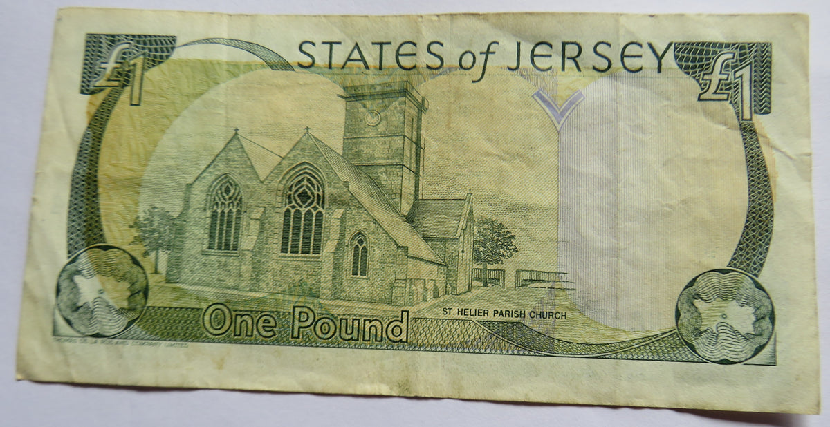 The States of Jersey £1 One Pound Banknote