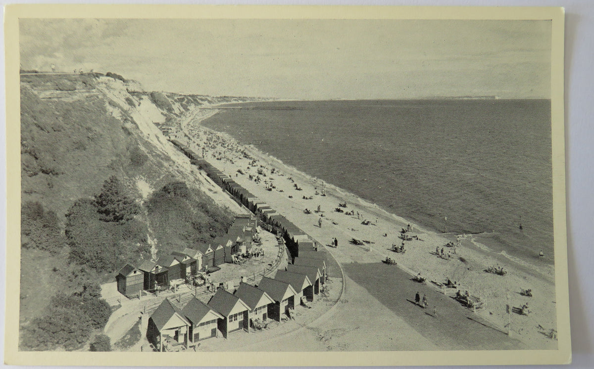 Vintage Postcard of Bournemouth Bay from Middle Chine