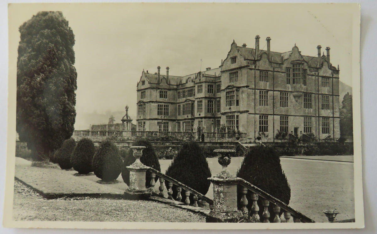 Vintage Postcard of Montacute House, Somerset from North East