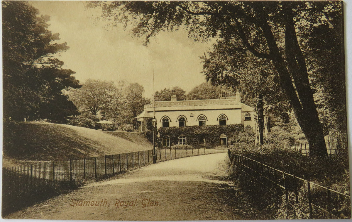 Vintage Postcard of Sidmouth, Royal Glen, F. Frith & Co Ltd