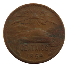 Load image into Gallery viewer, 1954 Mexico 20 Centavos Coin
