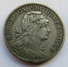 Load image into Gallery viewer, 1928 Portugal 50 Centavos Coin
