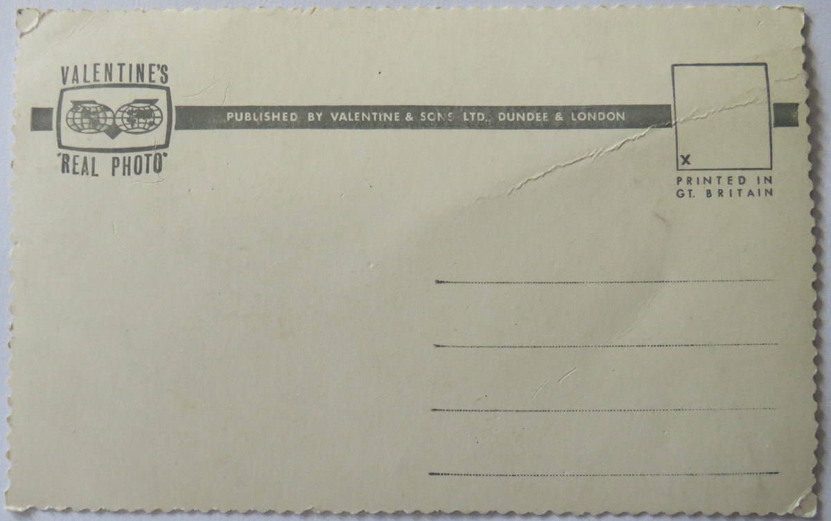 Vintage Postcard of Interior of Mersey Tunnel, Liverpool, Valentine's Real Photo