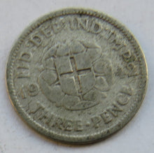 Load image into Gallery viewer, 1942 King George VI Silver Threepence Coin - Great Britain
