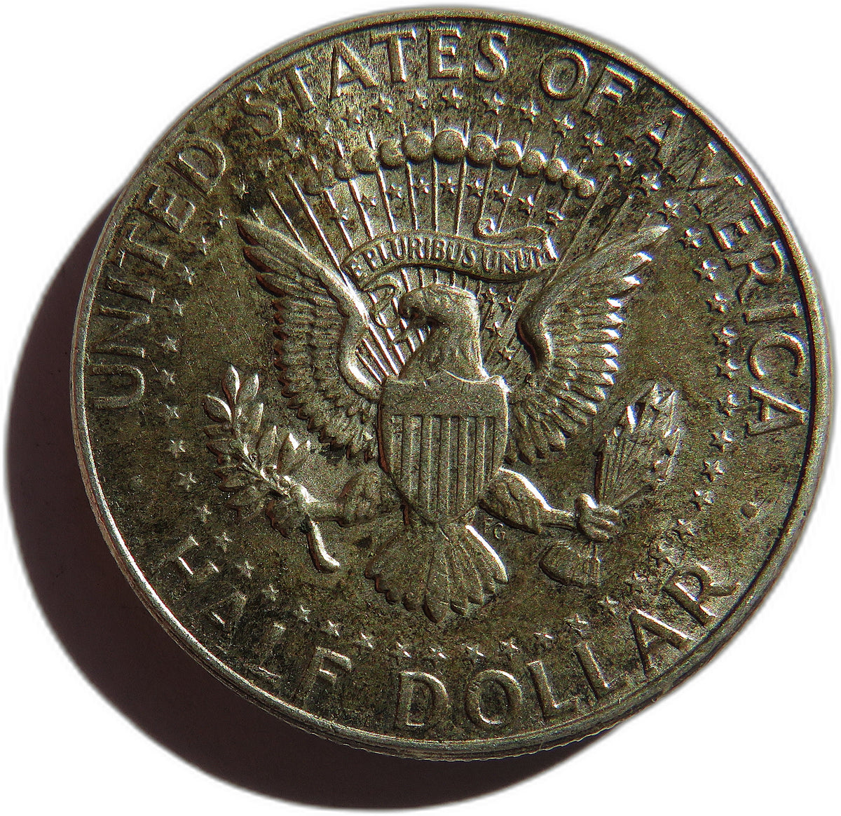 1964 USA Kennedy $1/2 Half Dollar Coin (.900 Silver) image 2