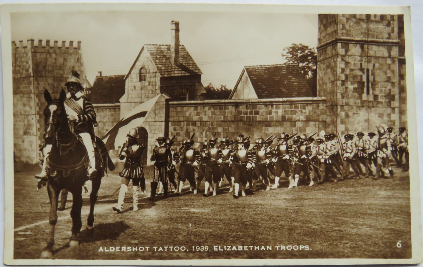 Vintage Postcard of Aldershot Tattoo