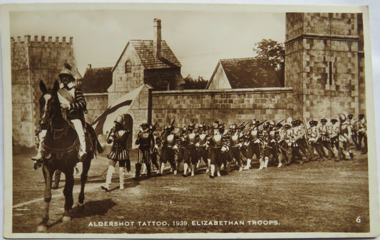 Vintage Postcard of Aldershot Tattoo