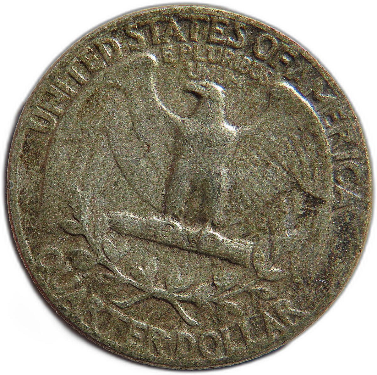 1955 USA Washington Silver $1/4 Quarter Coin
