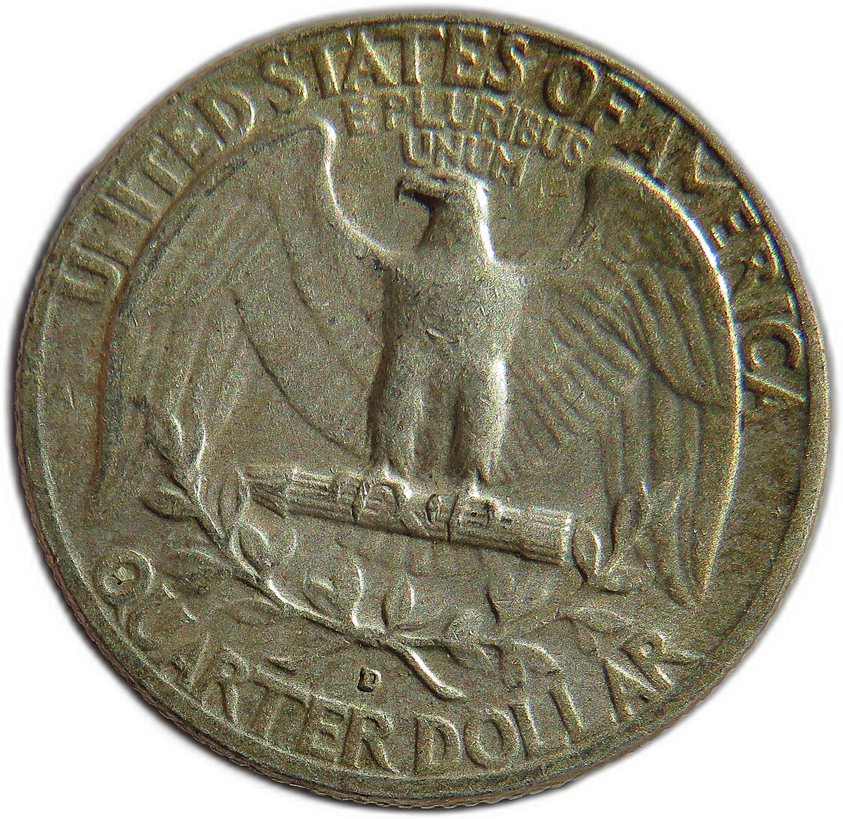 1962 USA Washington Silver $1/4 Quarter Coin