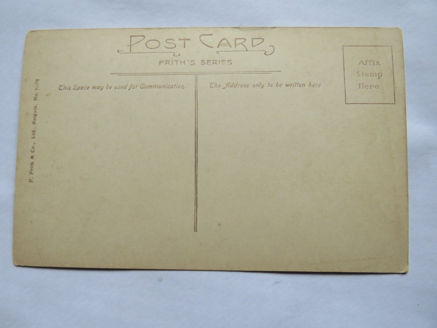 Vintage Postcard of Minehead, View From Bratton Ball