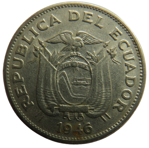 1946 Ecuador Sucre Coin