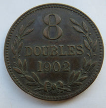 Load image into Gallery viewer, 1902 Guernsey 8 Doubles Coin
