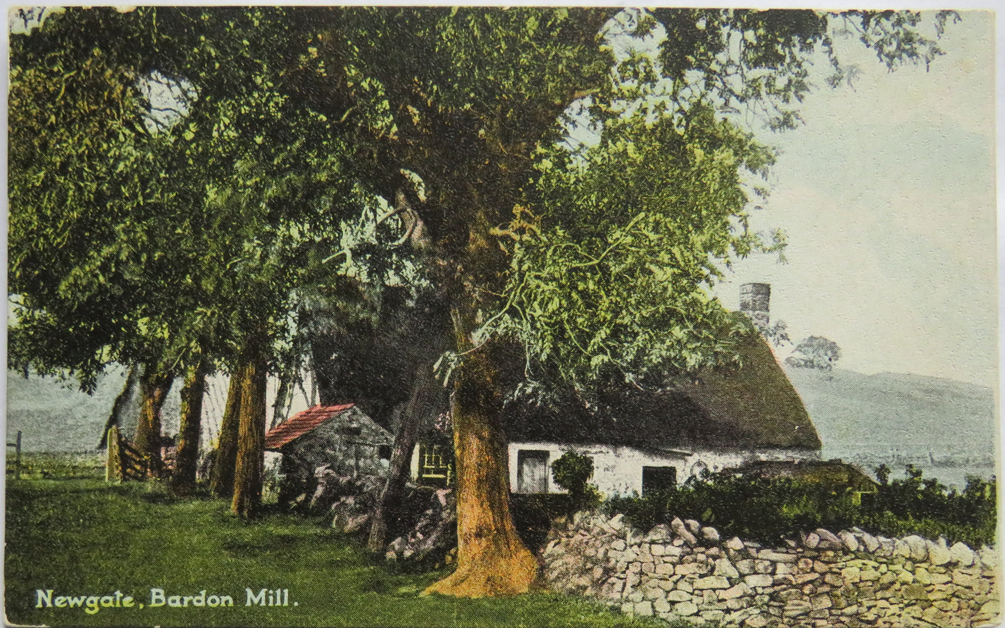 Vintage Postcard of Newgate, Bardon Mill