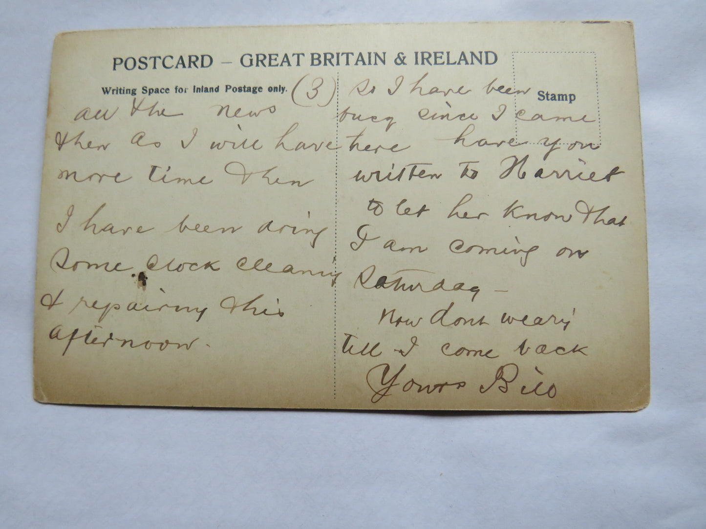 Vintage Postcard of Stepping Stone, Jesmond Dene, Newcastle-On-Tyne