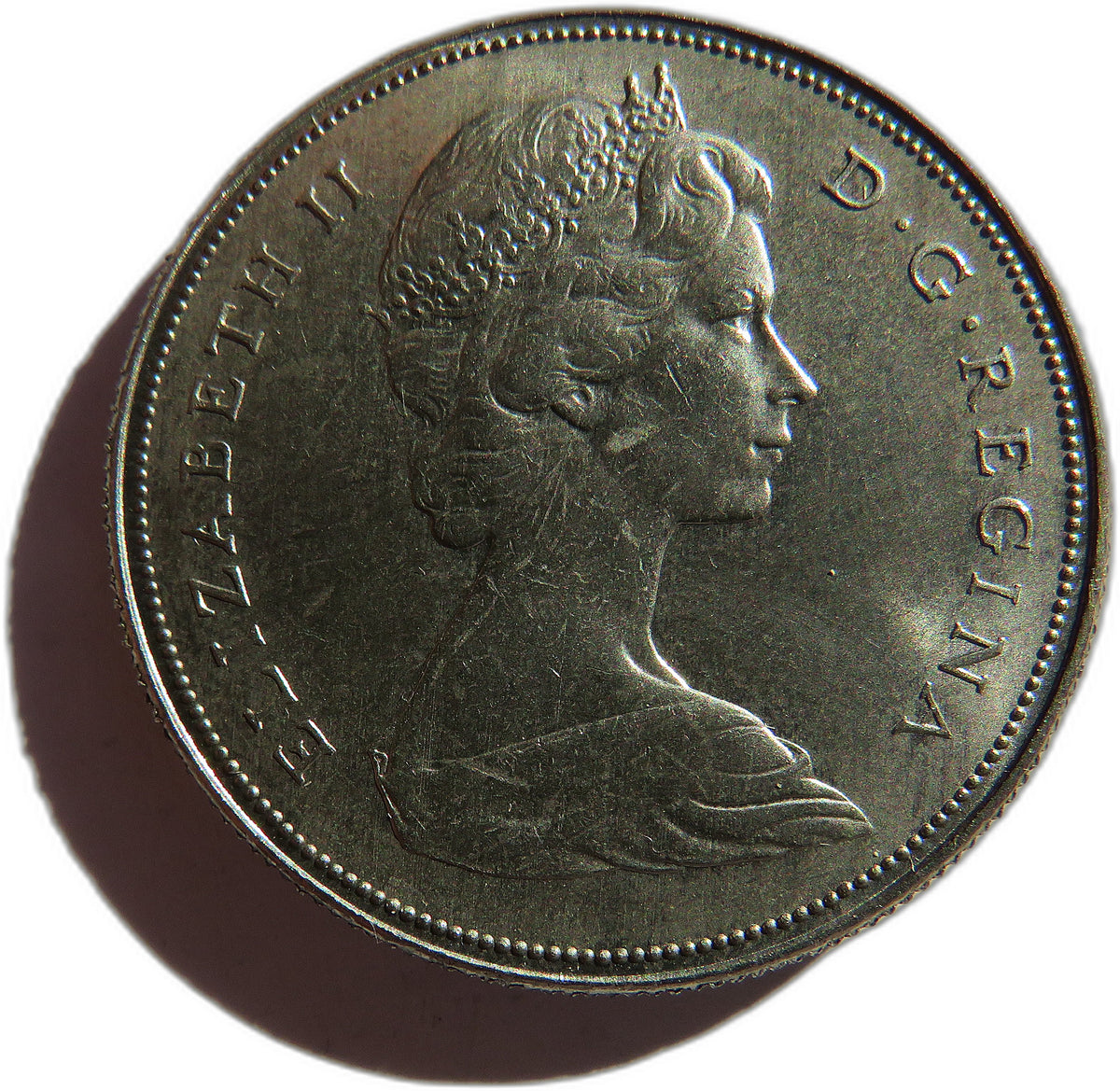 1968 Queen Elizabeth II Canada $1 One Dollar Coin