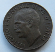 Load image into Gallery viewer, 1930 Italy 5 Centesimi Coin
