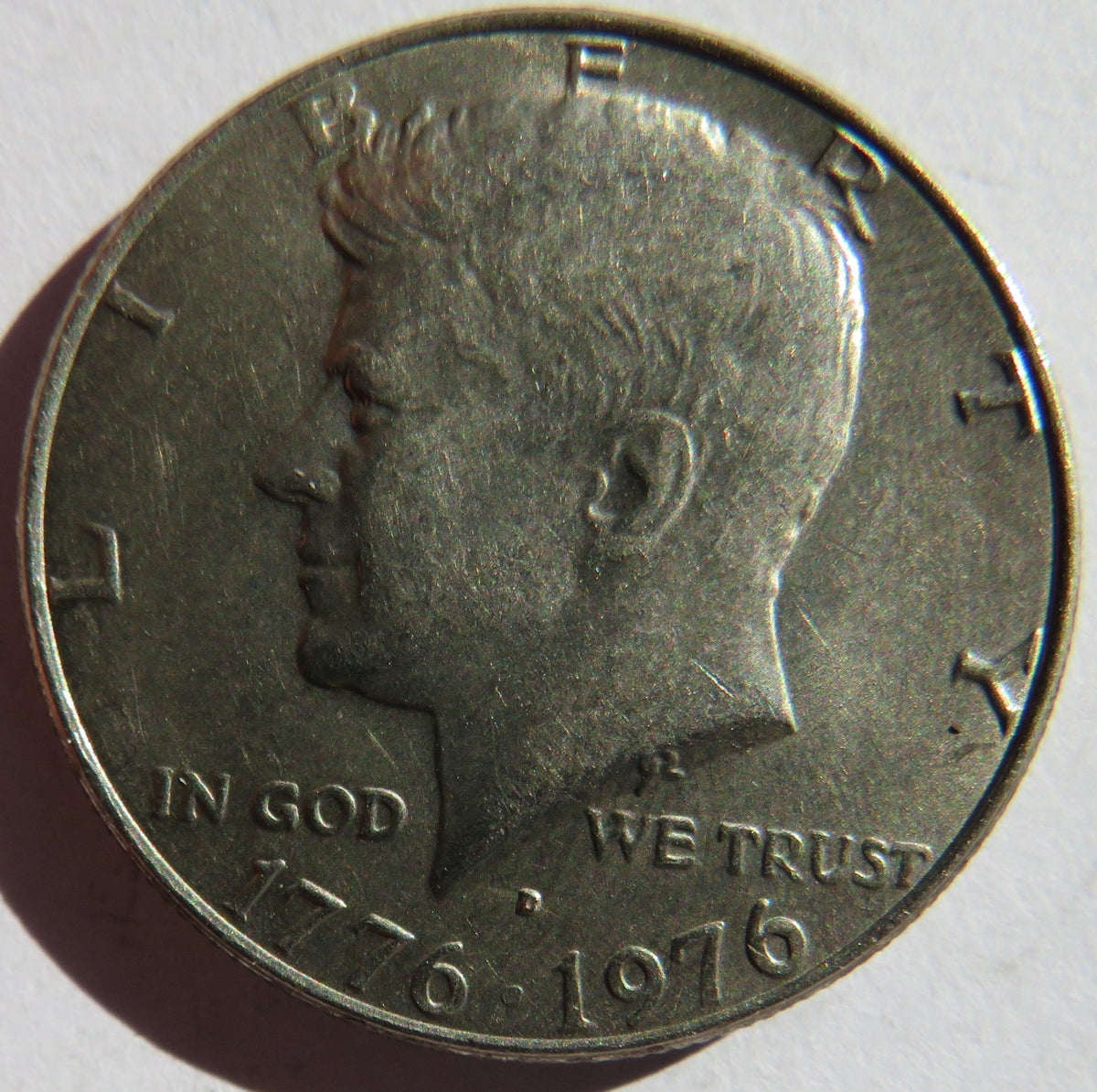 1976 USA Kennedy Half-Dollar $1/2 Coin