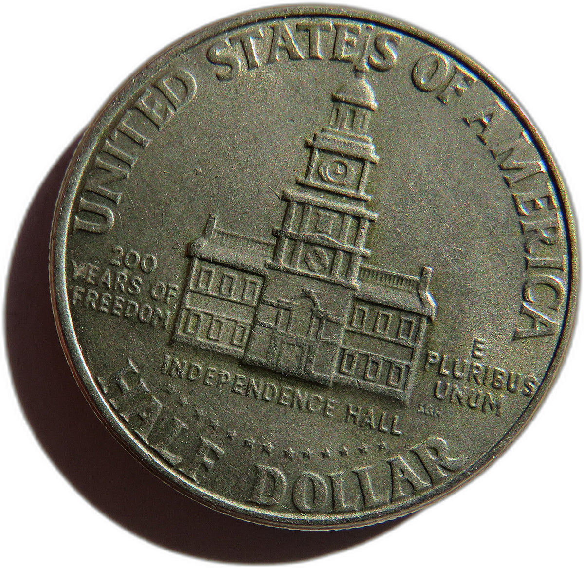 1976 USA Kennedy Half-Dollar $1/2 Coin