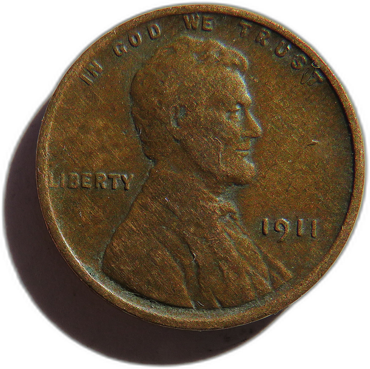1911 USA Lincoln One Cent Coin