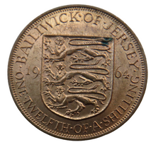 Load image into Gallery viewer, 1964 Queen Elizabeth II 1/12th of a Shilling Coin In High Grade
