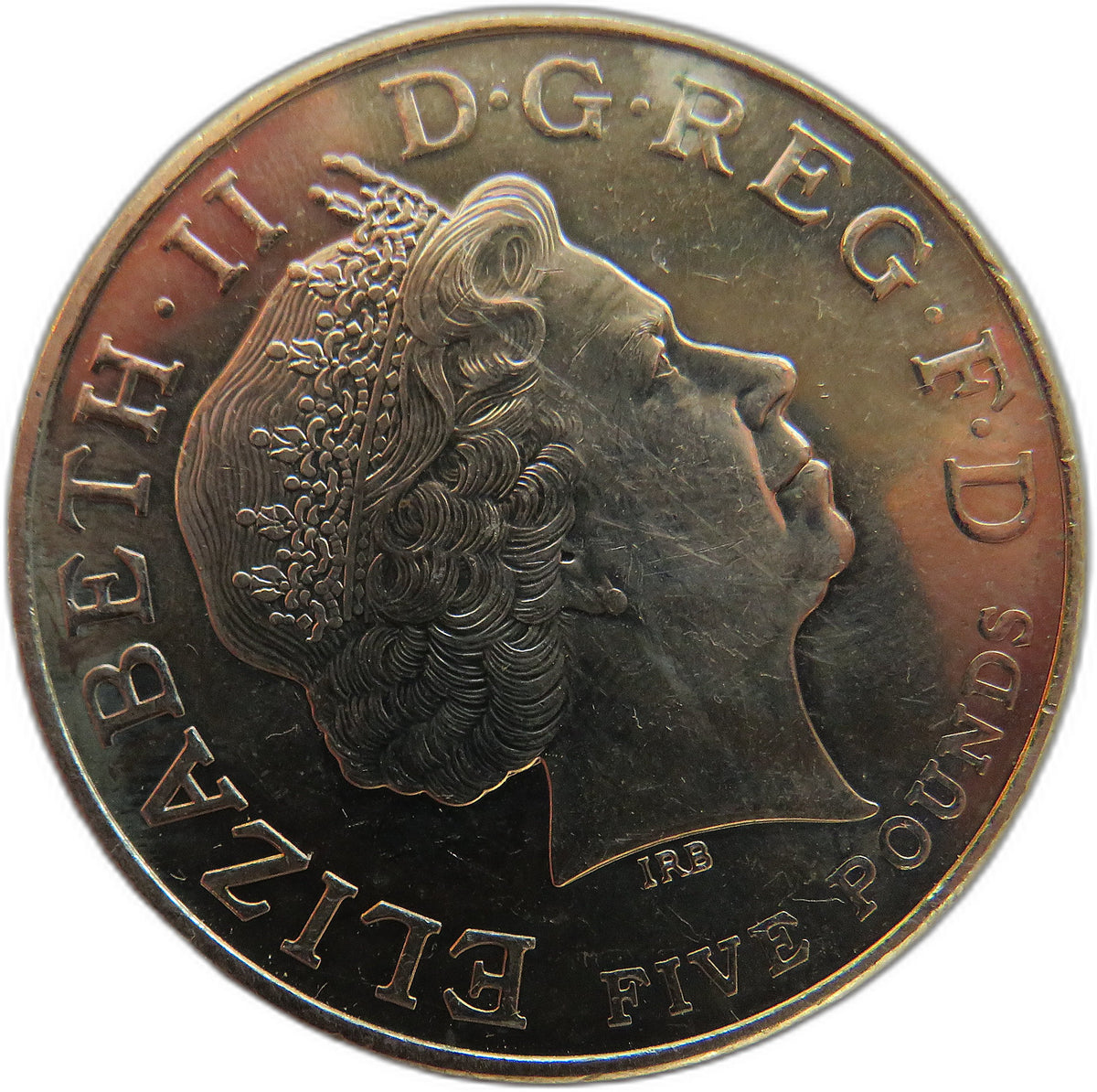 1926-2006 Queen Elizabeth 80th Birthday Commemorative £5 Coin
