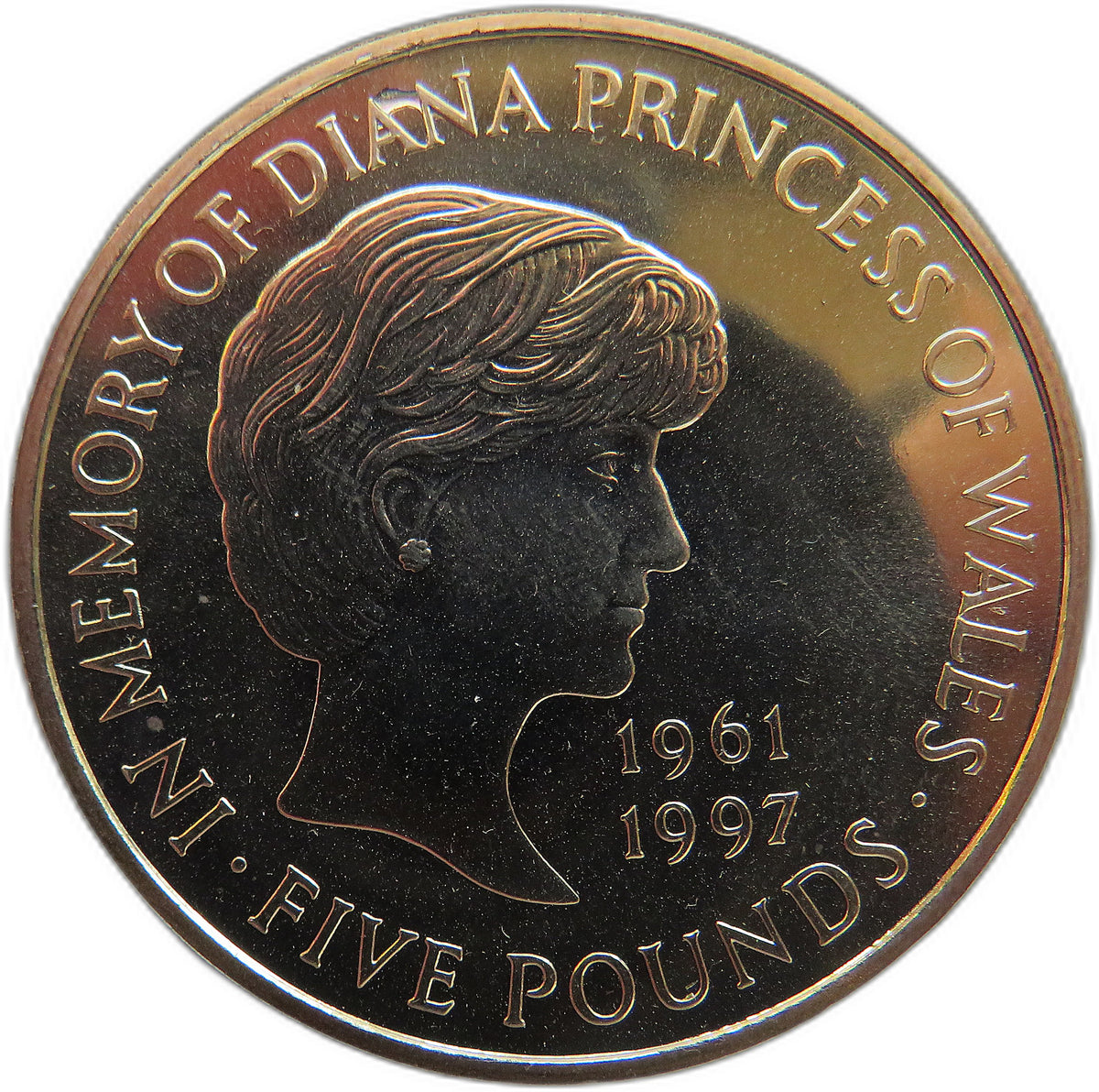 1961-1997 Princess Diana Commemorative £5 Coin