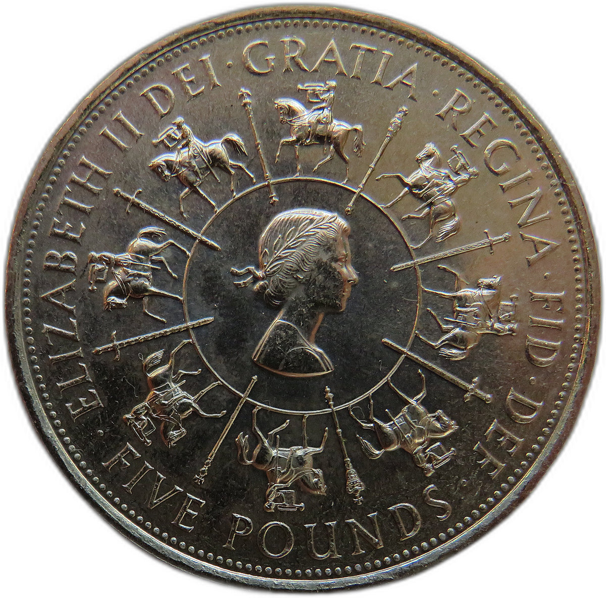 1953-1993 40th Anniversary of Queen Elizabeth Coronation Commemorative £5 Coin