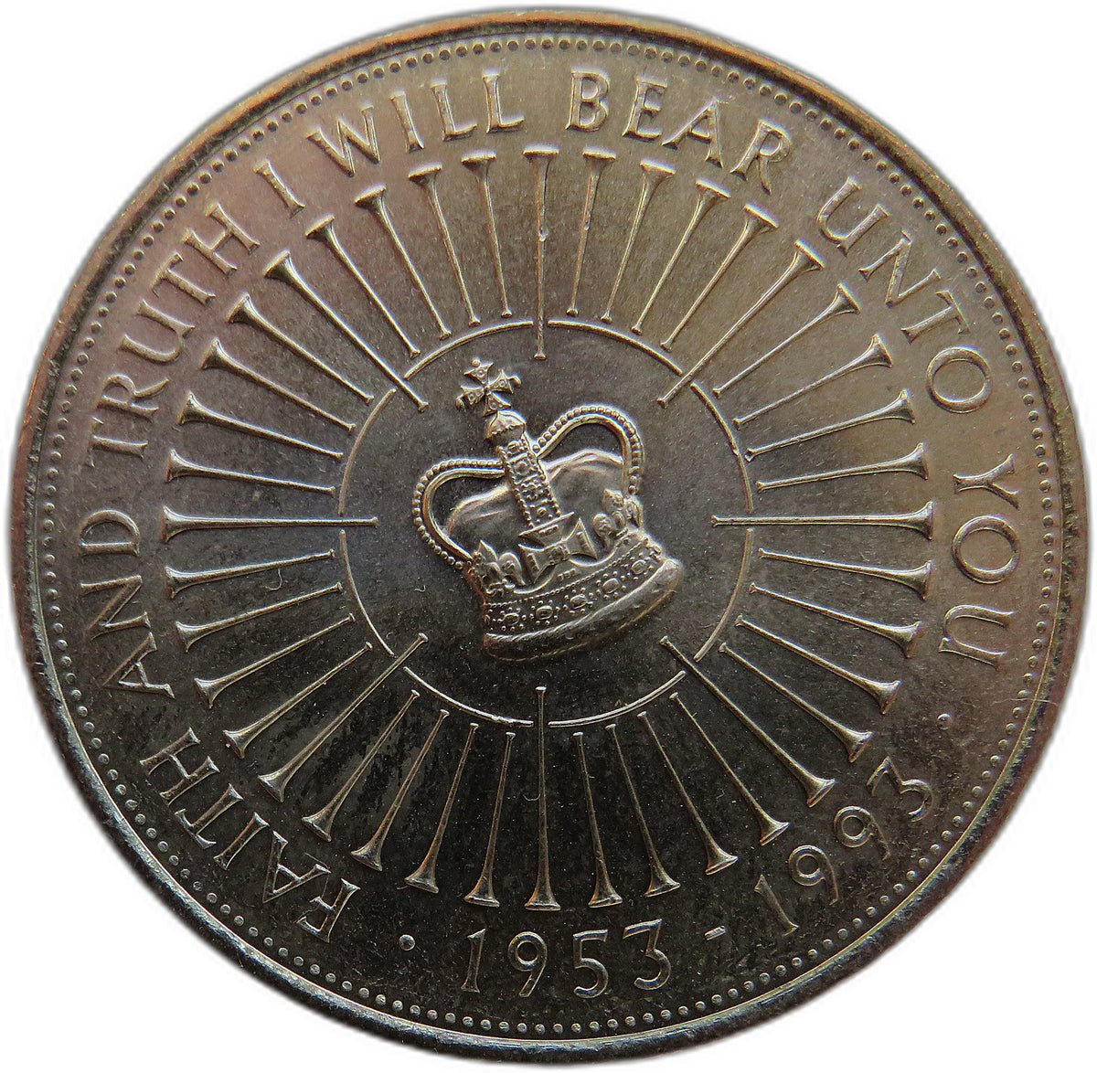 1953-1993 40th Anniversary of Queen Elizabeth Coronation Commemorative £5 Coin